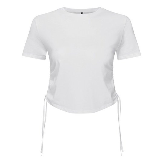 (TR069) Women´s Ruched Crop Top