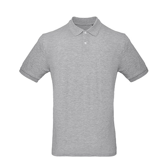 [1000241082] (PM430) Inspire Polo /Men [BCPM430] (S, Heather Grey)