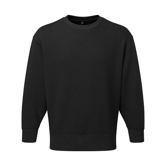 [1000408060] Unisex TriDri® oversized sweatshirt [TR603] (XS, Black)