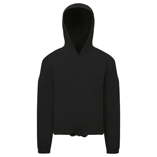 (TR85B) Kids Recycled Cropped Oversize Hoodie