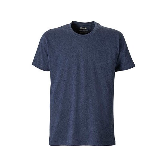 [1000396160] Unisex Short Sleeve T-Shirt [UT23004] (XS, Blue-Night)