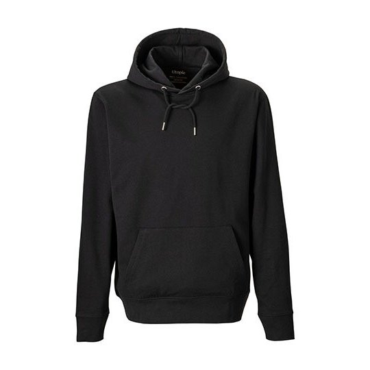 [1000396288] Unisex Hooded Sweatshirt [UT23007] (XS, Black)