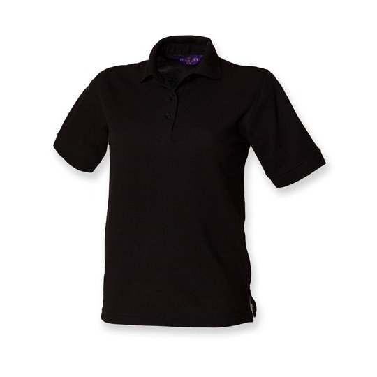 [1000188390] (H401) Ladies´ 65/35 Classic Piqué Polo Shirt [W401] (XS, Black)
