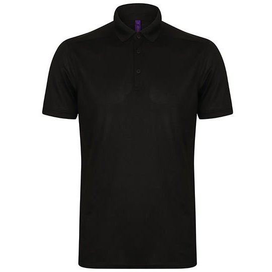 (H460) Men´s Slim Fit Stretch Polo Shirt + Wicking Finish