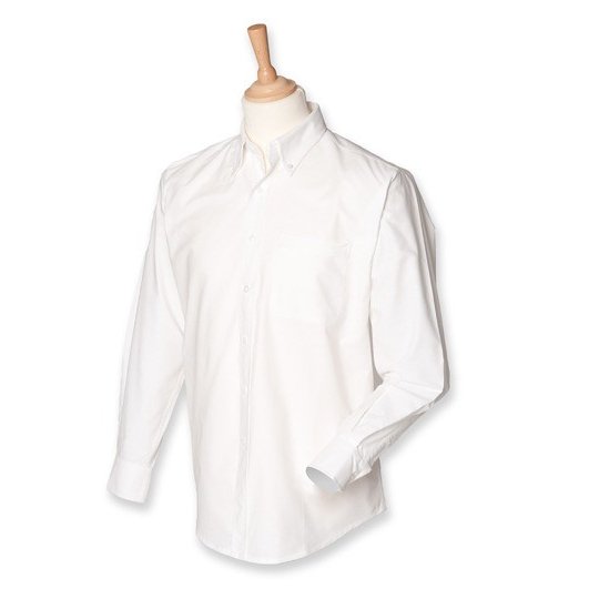 (H510) Men´s Classic Long Sleeved Oxford Shirt