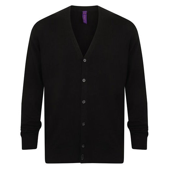 (H722) Men´s Lightweight V-Neck Cardigan [W722]