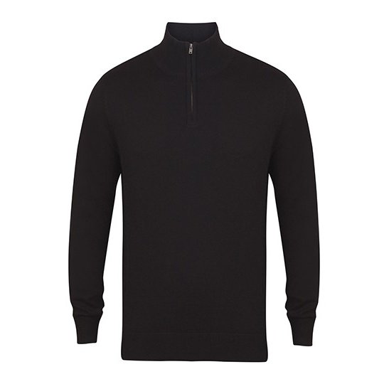 (H729) Men´s Quarter Zip Jumper