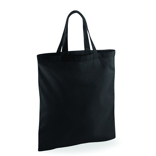 [1000191048] (W101S) Bag For Life - Short Handles [WM101S] (Black)