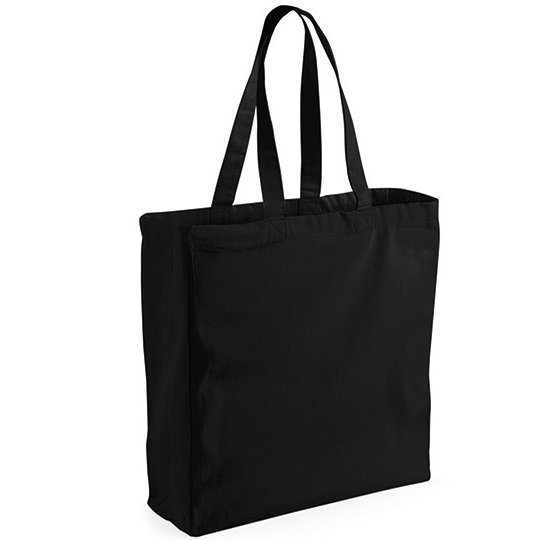 [1000231009] (W108) Canvas Classic Shopper [WM108] (Black)