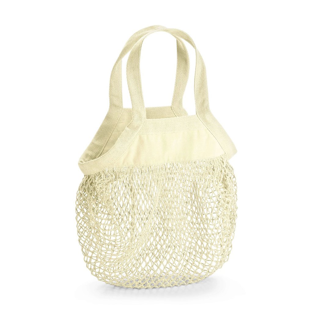 (W151) Organic Cotton Mini Mesh Grocery Bag