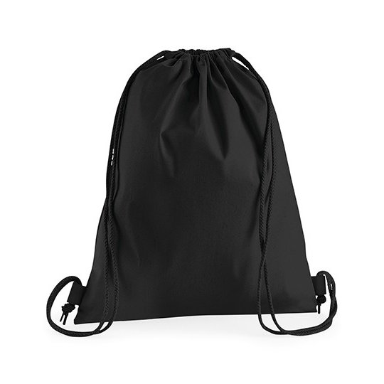 [1000243202] (W210) Premium Cotton Gymsac [WM210] (Black)