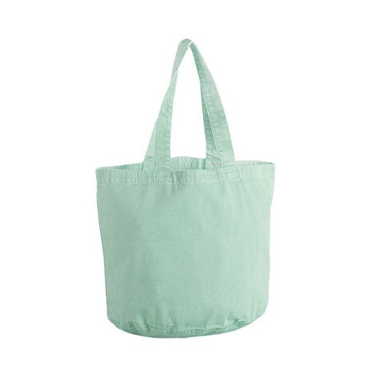[1000399401] (W345) Garment Dyed Shopper [WM345] (Vintage Aqua)