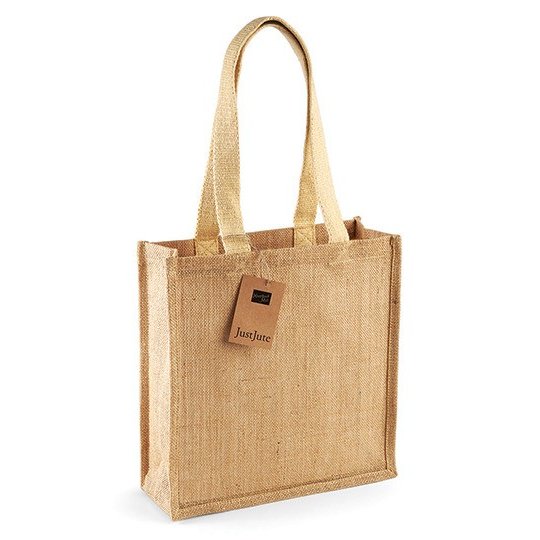 (W406) Jute Compact Shopper [WM406]