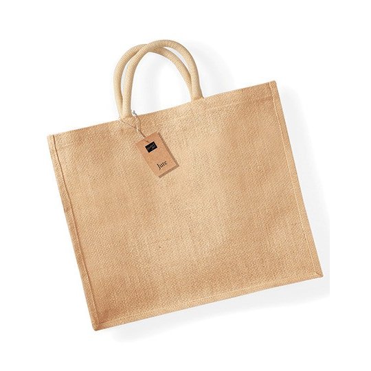 (W408) Jute Jumbo Shopper
