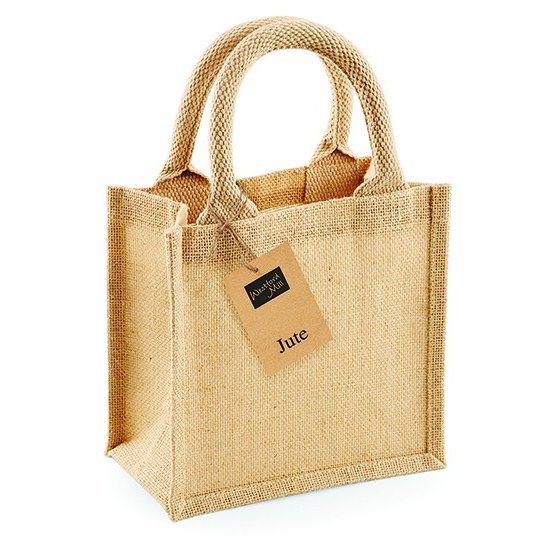 [WM411] (W411) Jute Petite Gift Bag [WM411]