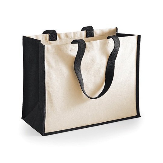 (W422) Printers Jute Classic Shopper [WM422]