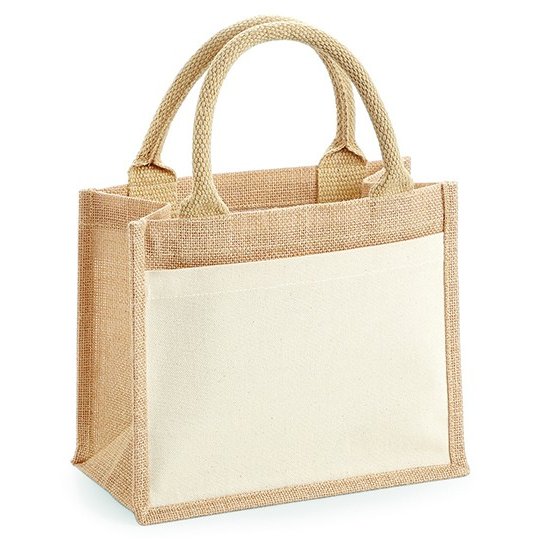 [WM425] (W425) Cotton Pocket Jute Gift Bag [WM425]