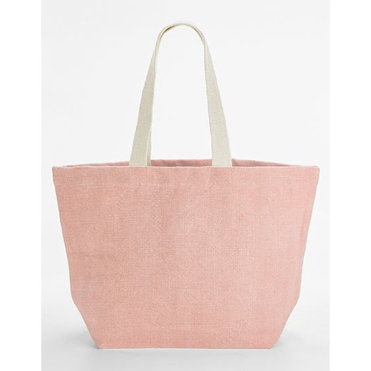 (W466) Soft Washed Jute Beach Bag