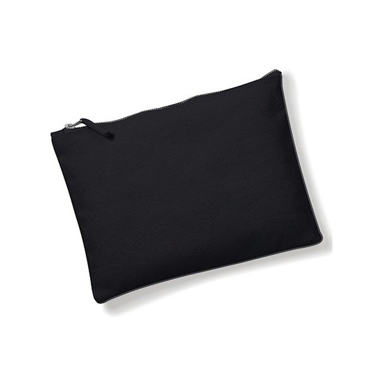 [1000191206] (W530) Canvas Accessory Pouch [WM530] (S (20 x 11,5 cm), Black)
