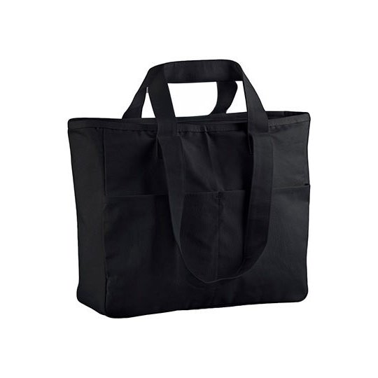 [1000399407] (W604) Double Handle Cargo Pocket Bag [WM604] (Black)