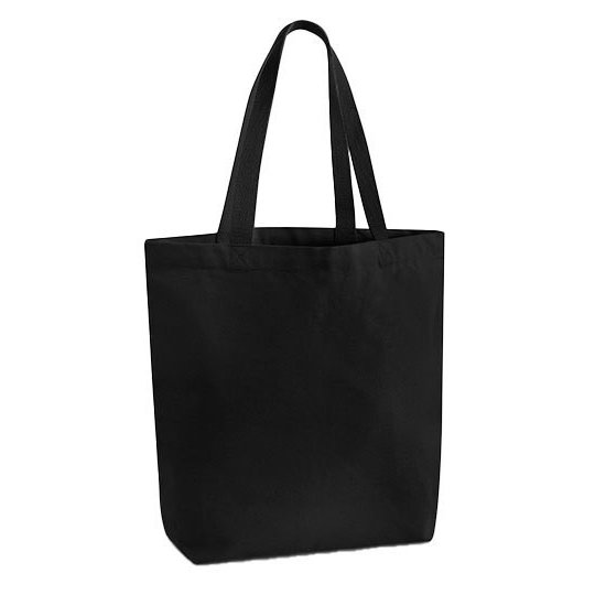 [1000422581] (W697) Heavyweight Canvas Tote Bag [WM697] (Black)