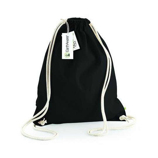 [1000191244] (W810) EarthAware® Organic Gymsac [WM810] (Black)