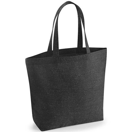 [1000334111] (W965) Revive Recycled Maxi Bag [WM965] (Black Grey Melange)