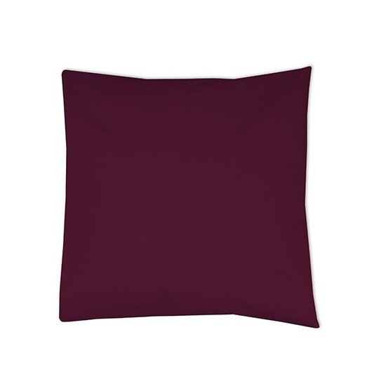 [1000316678] (CCC4040/CCC5060) Cotton Cushion Cover [X1010] (40 x 40 cm, Bordeaux)