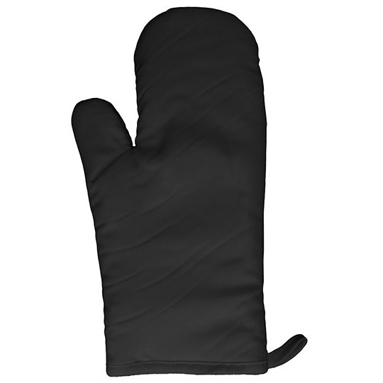 [1000316704] (OWRC) Cotton Oven Mitt [X1011] (Black)