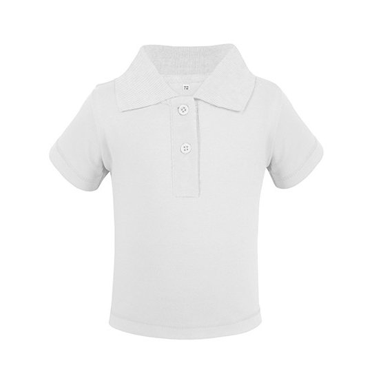 (13003-1122) Organic Baby Polo Short Sleeve Teddy 01 [X13003]