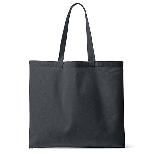 [1000363305] (40002-31-1348) Organic Canvas Carrier Bag Medium Long Handle London 02 [X1348] (Dark Grey)