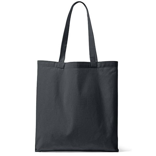 [1000363300] (40002-31-1438) Organic Canvas Carrier Bag Long Handle London 01 [X1438] (Dark Grey)