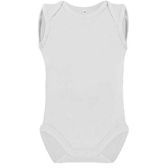 (12002-1020) Organic Baby Bodysuit Sleeveless Rebel 03 [X21020]