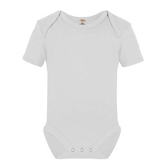 (ROM540) Short Sleeve Baby Bodysuit Polyester