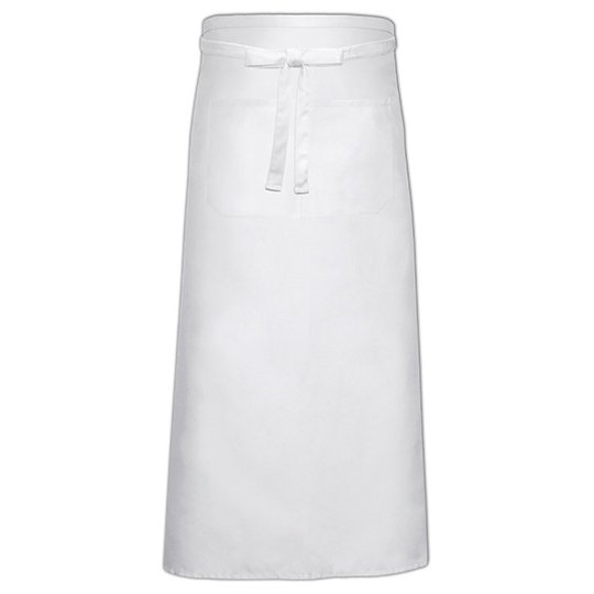 (FS100100 Z) Bistro Apron With Front Pocket