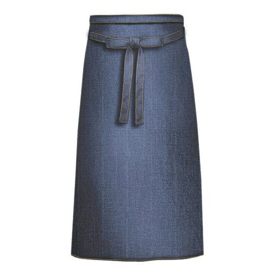 [1000192045] (KS70100JNS) Jeans Cook´s Apron [X989] (Denim Blue)