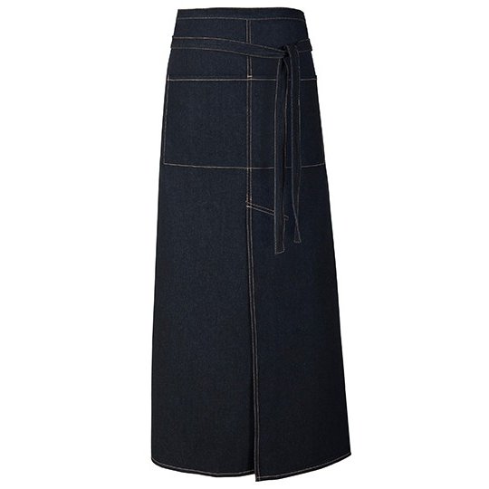(FS100100SPJNS) Jeans Bistro Apron With Split