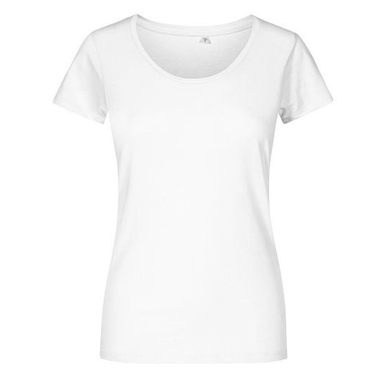 (1545) Women´s Deep Scoop T-Shirt [XO1545]