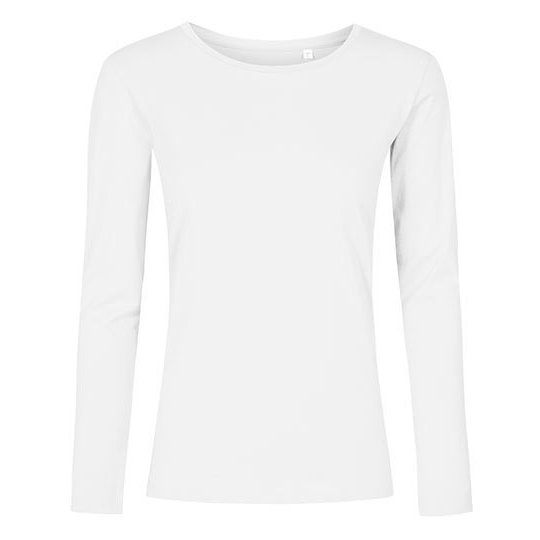 (1565) Women´s Roundneck T-Shirt Long Sleeve