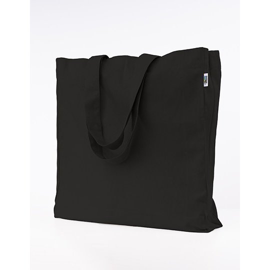 [1000346355] Fairtrade Cotton Oversized Bag [XT630] (Black)
