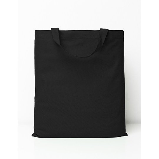 [1000306850] Cotton Bag Short Handles [XT902] (Black)