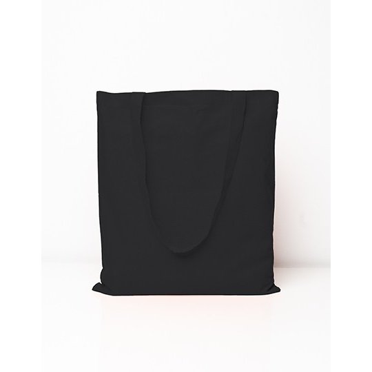 [1000306860] Cotton Bag Long Handles [XT903] (Black)