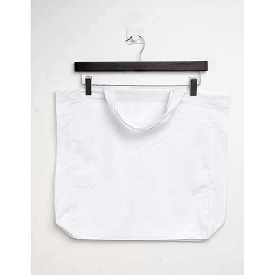 Cotton Bag Side Fold Short Handles