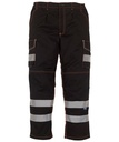 (HV018T) Hi-Vis Cargo Trousers With Knee Pad Pockets [YK018T]