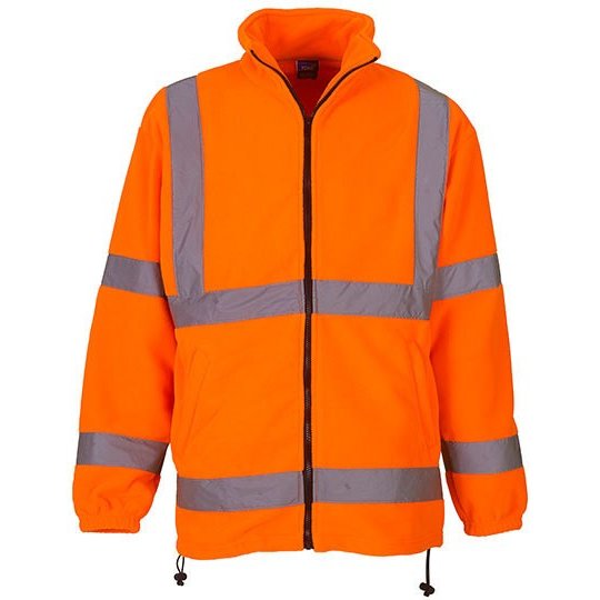 (HVK08) Hi-Vis Fleece Jacket