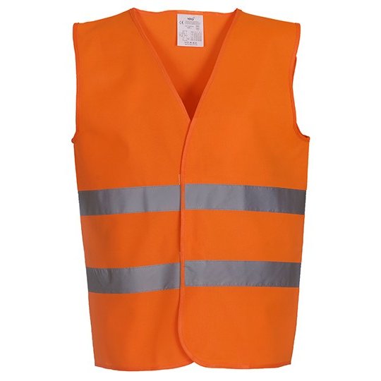 (HVW102) Hi-Vis 2 Bands Waistcoat