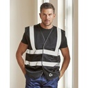 (HVW120) Hi-Vis Top Cool Recycled Open Mesh Waistcoat [YK120]