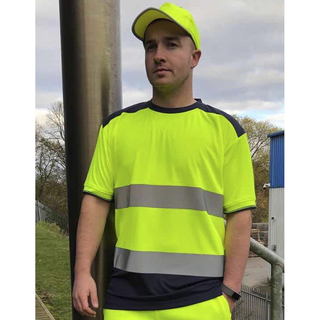 (HVJ400) Hi-Vis Two-Tone T-Shirt