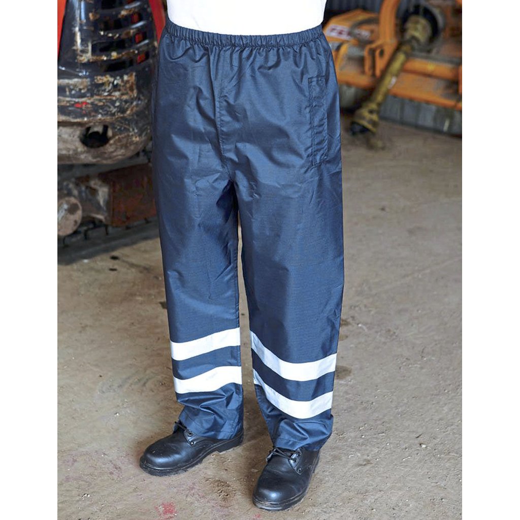 (HVS461/2/3) Hi-Vis Waterproof Over-Trousers [YK461]