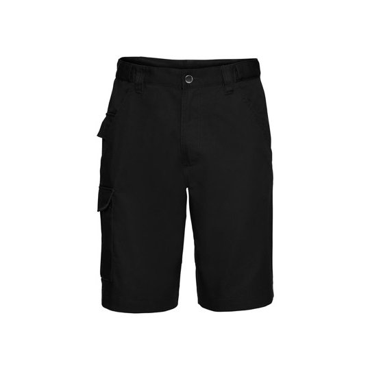 [1000193714] (R-002M-0) Workwear Polycotton Twill Shorts [Z002] (28, Black)